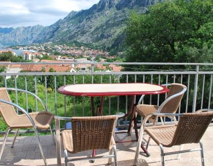GUEST HOUSE SANDRA, , private accommodation in city Kotor, Montenegro - TERASA SA POGLEDOM NA BOKOKOTORSKI ZALIV
